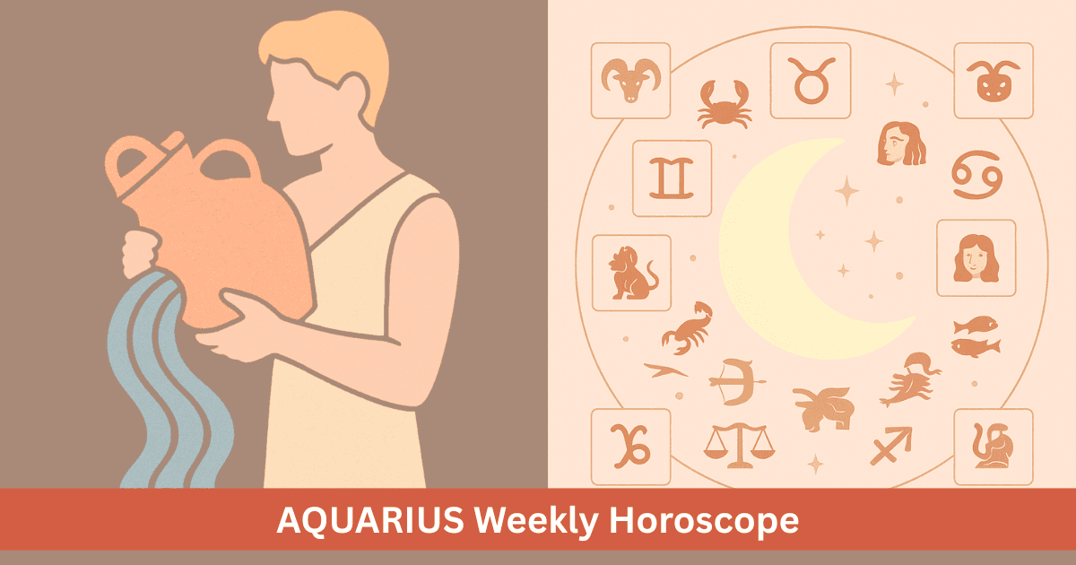 Aquarius Weekly Horoscope - Apr 20 to Apr 26, 2026