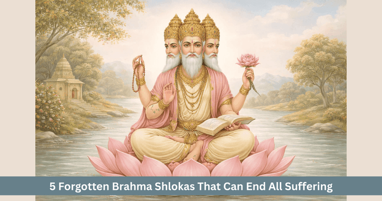 5 Forgotten Brahma Shlokas That Can End All Suffering