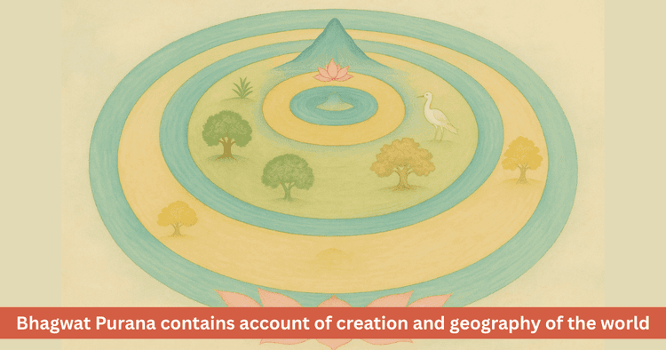 Saptadvipa Vasumati explained in the Bhagavata Purana