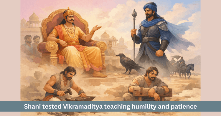 Vikramaditya and Shani Story: Karma, Ego and Transformation