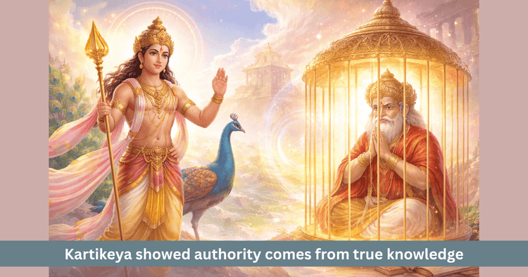 Kartikeya and Brahma Story: Knowledge of Om