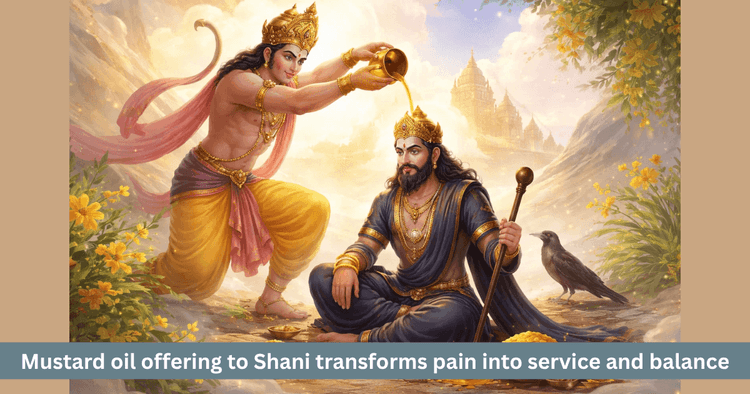 Shani Dev Mustard Oil Story: Pain, Service and Spiritual Meaning