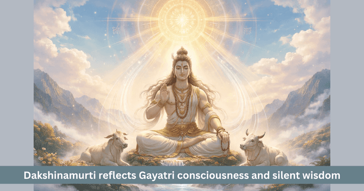 Dakshinamurti Gayatri Mantra Silent Guru and Vedic Light
