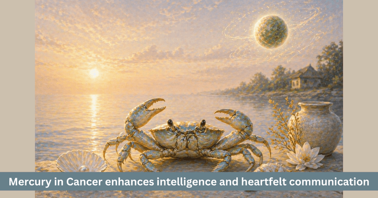 Mercury Transit in Cancer: Effects on Emotions, Communication and Family