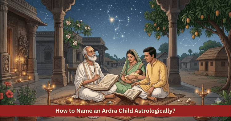 Ardra Baby Naming Methods and Astrological Syllables