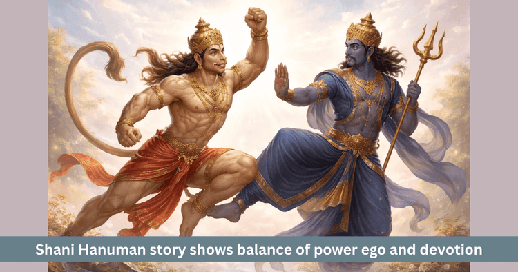 Shani and Hanuman Story and Its Spiritual Meaning