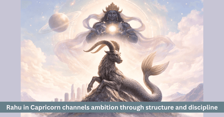 Rahu Transit Capricorn 2026 – Ambition Shift