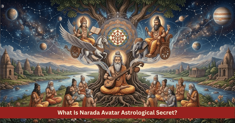 Narada Avatar Story and Mercury Jupiter Astrological Significance