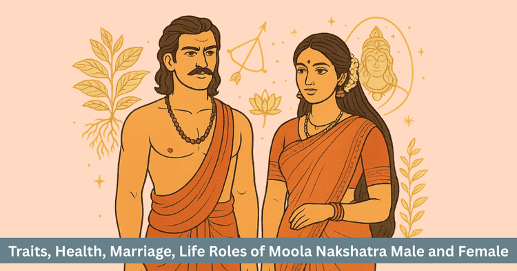 Traits, Health, Marriage and Life Analysis of Moola Nakshatra Male-Female Natives