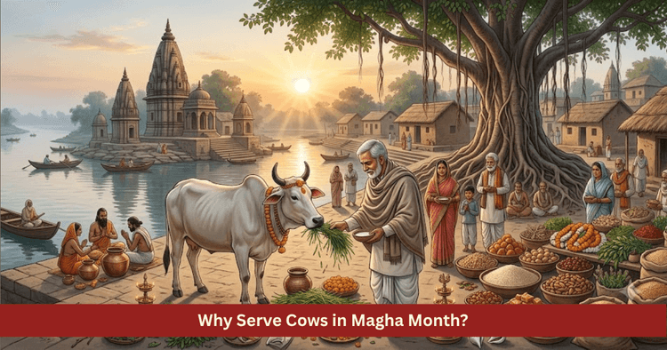 Cow Service in Magha: Gograas and Gaushala Seva