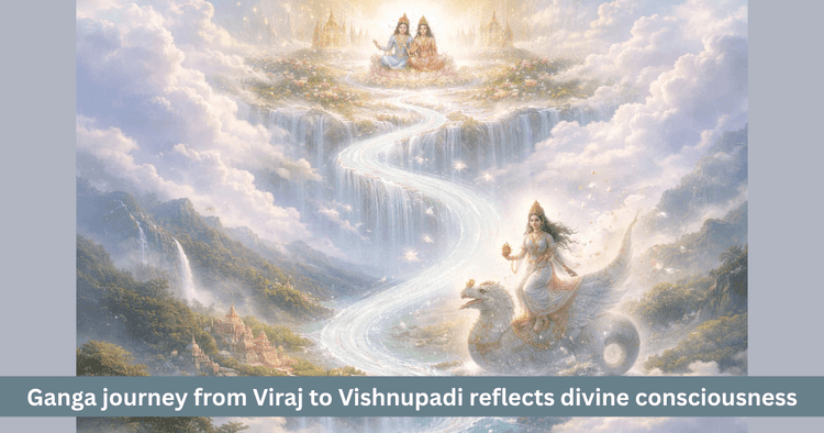 Ganga and Goloka Spiritual Connection: Viraja to Vishnupadi Journey