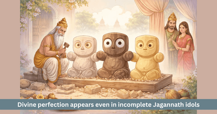 Incomplete Jagannath Idols and Vishvakarma Story Explained