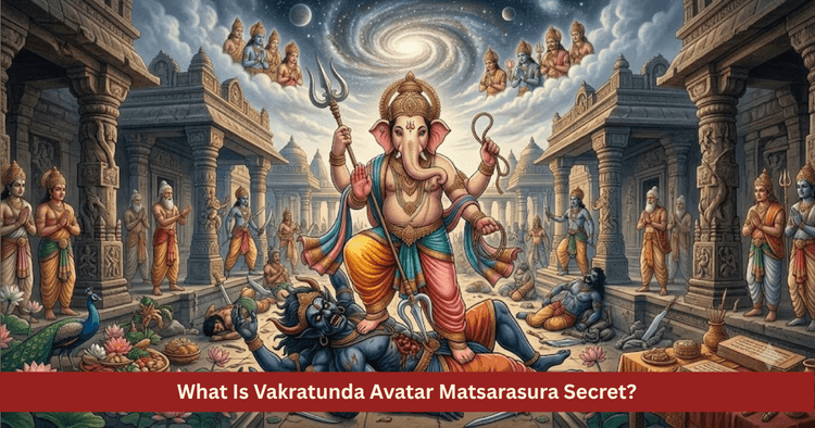 Vakratunda Avatar Story and Matsarasura Slaying Significance