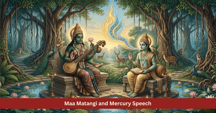 Matangi Mercury: 64 Arts Sweet Speech Music and Kinnar Blessing