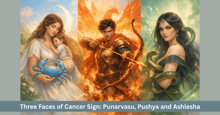Cancer Triangle – Three Nakshatras, Three Personalities