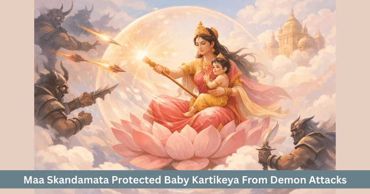 Maa Skandamata and Demon Vidyunmali Story