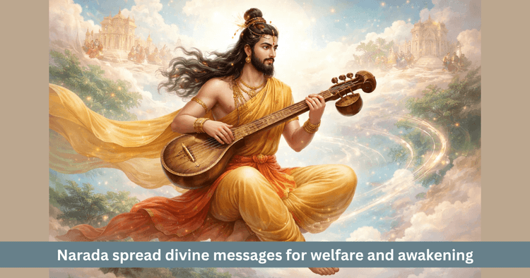 Narada Muni: First Cosmic Journalist for Universal Welfare