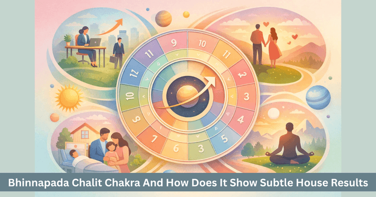 Bhinnapada Chalit Chakra & True Planetary Effects