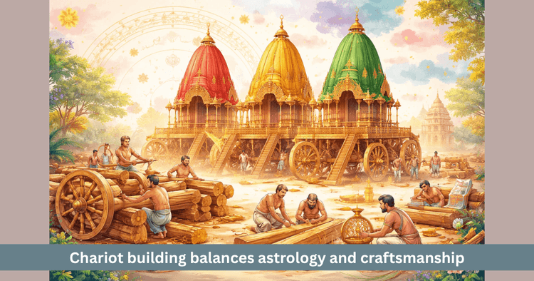 Jagannath Chariot Construction: A Sacred Blend of Astrology and Craft