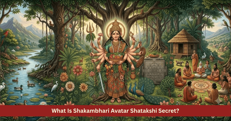Shakambhari Avatar Story and Shatakshi Significance