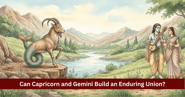 Capricorn and Gemini Compatibility: Love, Marriage and Vedic Astrology Guide