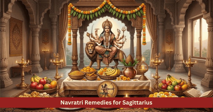 Sagittarius Navratri Remedies Education Fortune