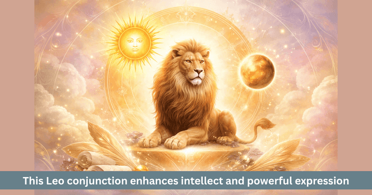 Sun and Mercury Conjunction in Leo 2026
