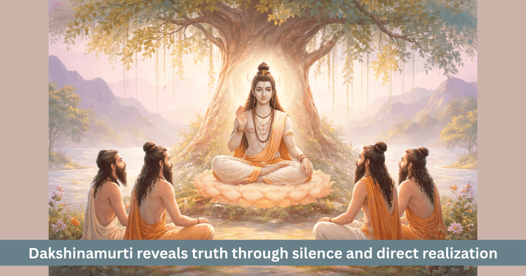 Dakshinamurti and Brahma Sons Story of Silent Wisdom