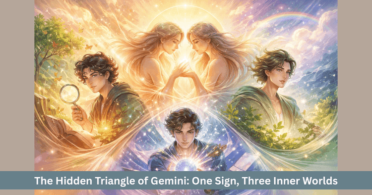 Gemini Triangle – Three Nakshatras, Three Inner Worlds