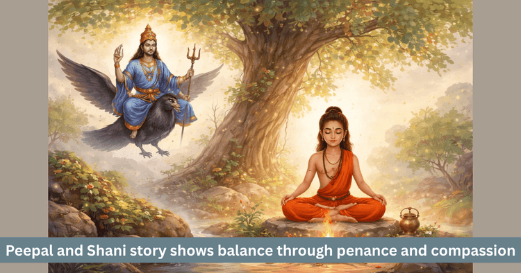 Peepal and Shani Story: Tapasya, Karma and Compassion