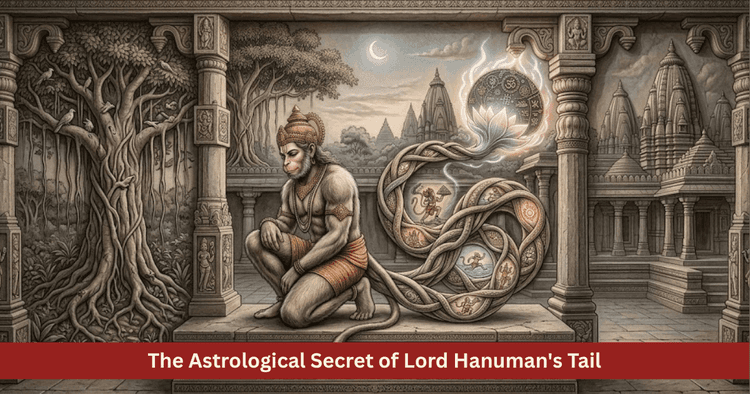 Reclining Lord Hanuman Tail Mystery Astrological Truth Revealed
