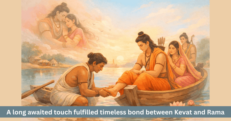 Kevat and Shri Rama: Tale of Divine Touch