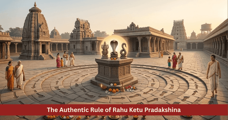 Rahu Ketu Pradakshina Direction Muhurata and Scriptural Rules Revealed
