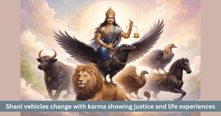 Shani Dev Vehicles Meaning: Karma, Justice and Symbolism