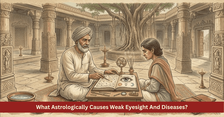 What Astrologically Causes Weak Eyesight And Eye Diseases
