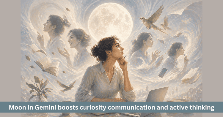 Moon Transit in Gemini Effects on Mind and Communication