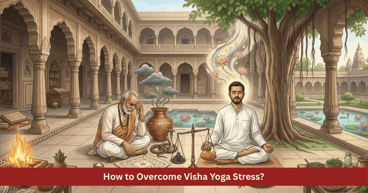 How to Overcome Visha Yoga Stress and Depression Vedic Remedies