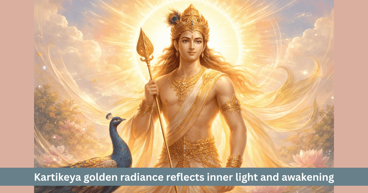 Kartikeya Golden Radiance Meaning | Sun-like Spiritual Light Explained