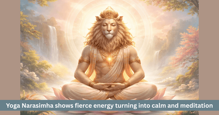 Yoga Narasimha: Meaning of Peaceful Divine Form