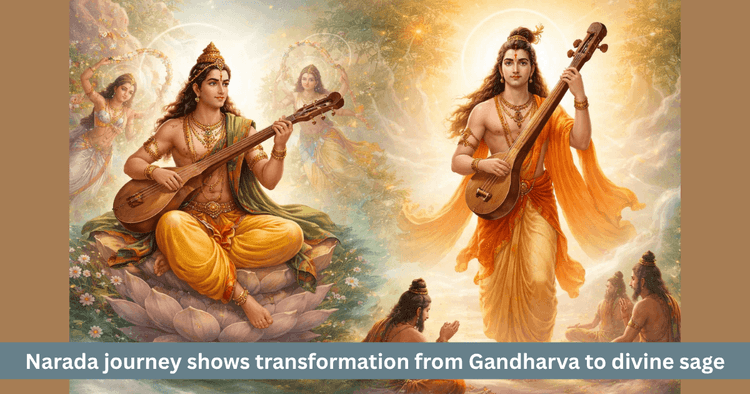Narada Muni Previous Birth Story | Gandharva to Devarshi Journey