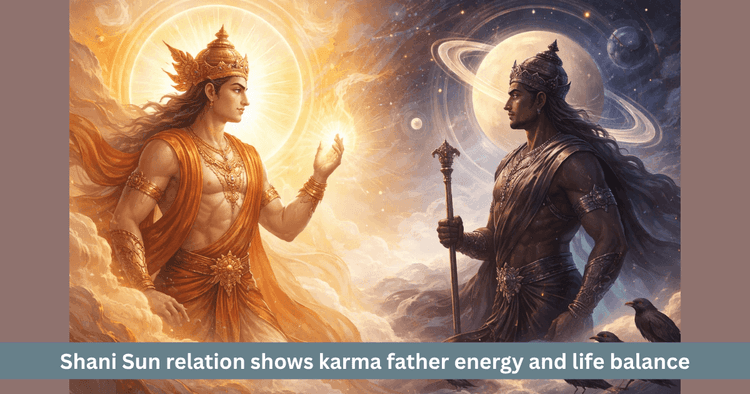 Shani and Surya Relationship: Karma, Conflict and Spiritual Meaning
