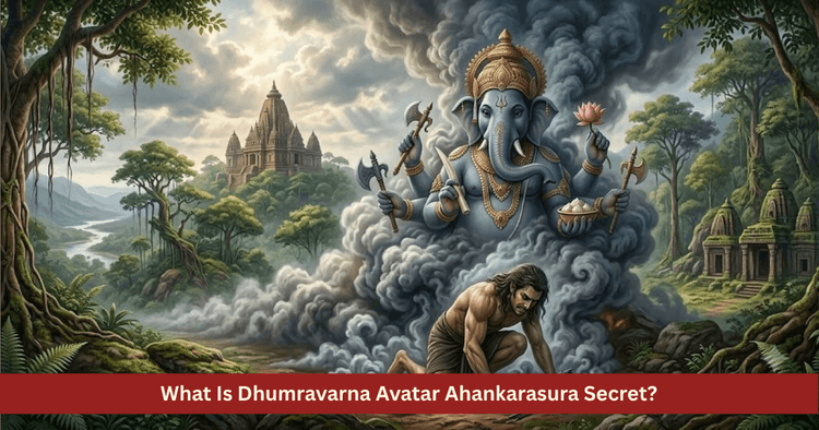 Dhumravarna Avatar Story and Ahankarasura Slaying Significance