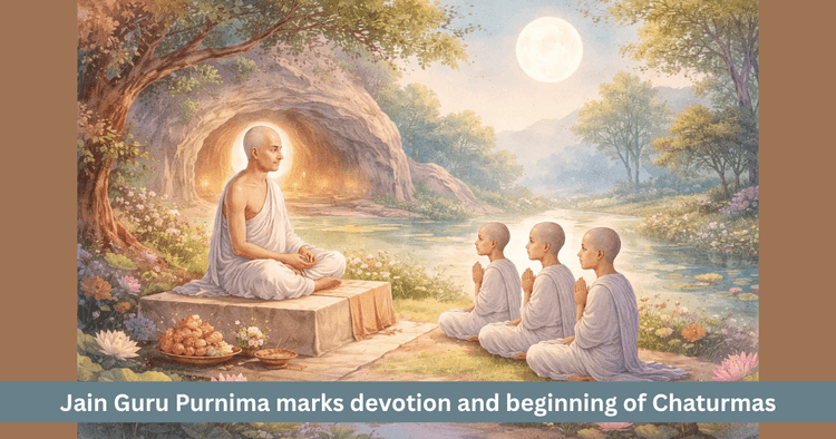 Guru Purnima and Trinok Guha Significance in Jain Dharma