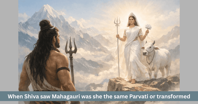 Shiva and Mahagauri: Same Parvati or New Consciousness