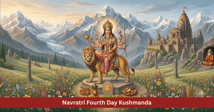 Kushmanda Worship on Navratri Fourth Day