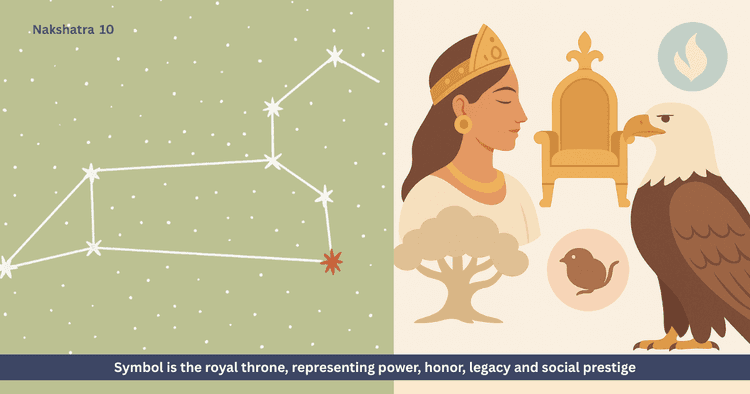 Magha Nakshatra - Nature, Four Padas, Male and Female Traits | Vedic Astrology