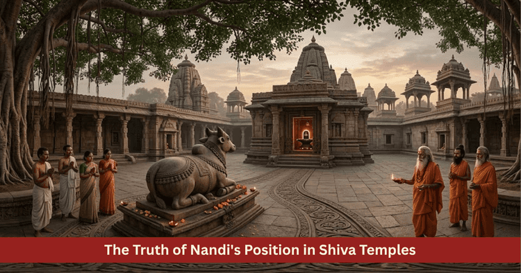 Shiva Temple Nandi Position Architectural and Spiritual Truth Revealed