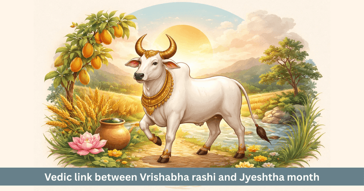 Vedic Link Between Vrishabha Rashi and Jyeshtha Month
