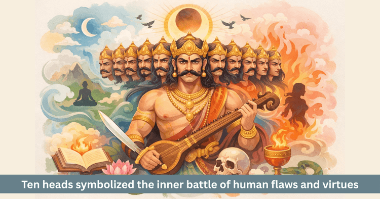 Ravana’s Ten Heads: Symbolism Explained