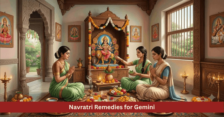 Gemini Navratri Remedies Mercury Peace